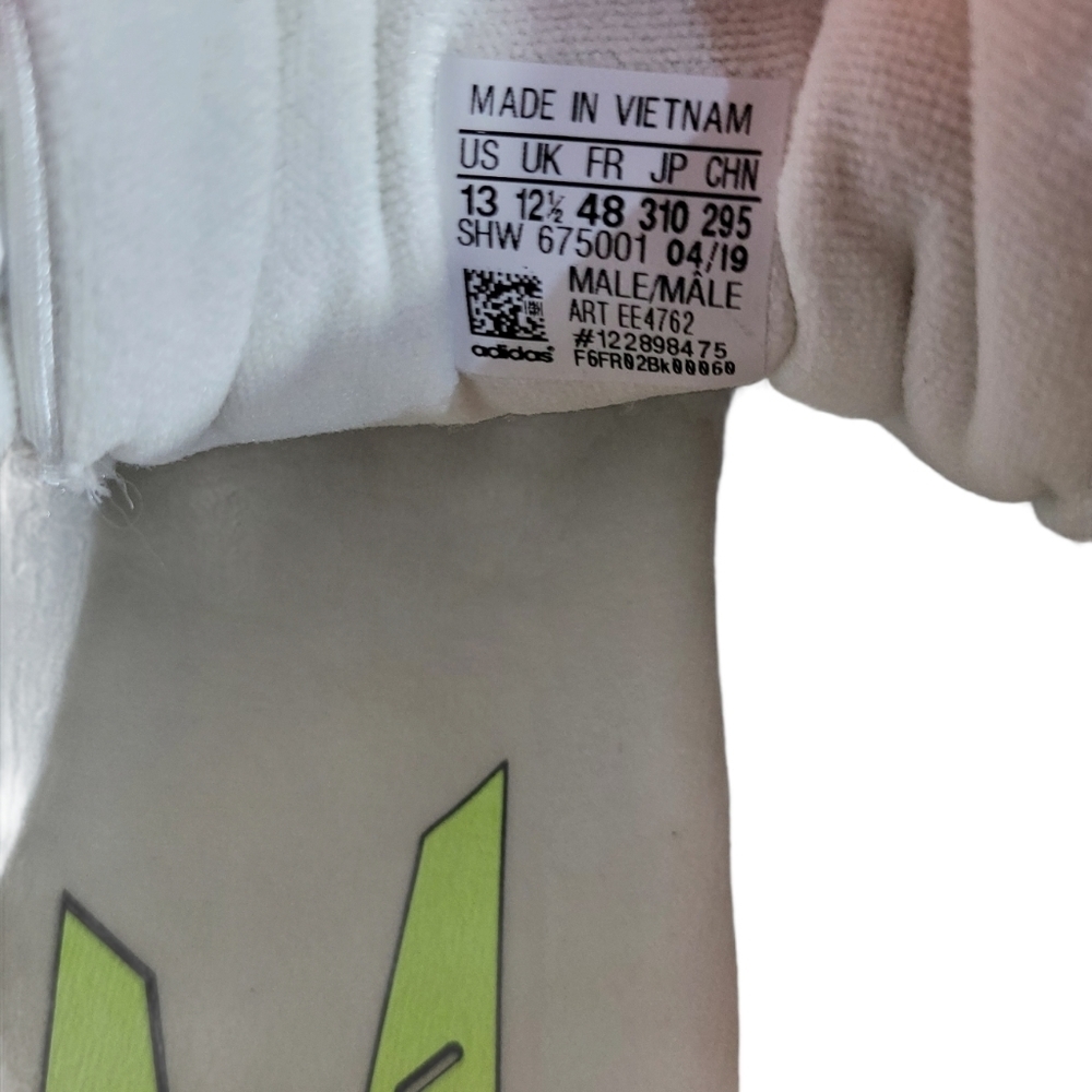 Adidas ZX 4000 "White Lime" size 13 BNWT - Picture 6 of 7